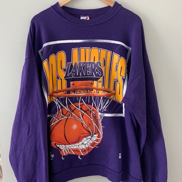Sweaters | Authentic Vintage Lakers Crewneck | Poshmark